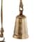 Bronze Metal Bohemian Decorative Cow Bell, Set of 3" 13", 11", 8"
